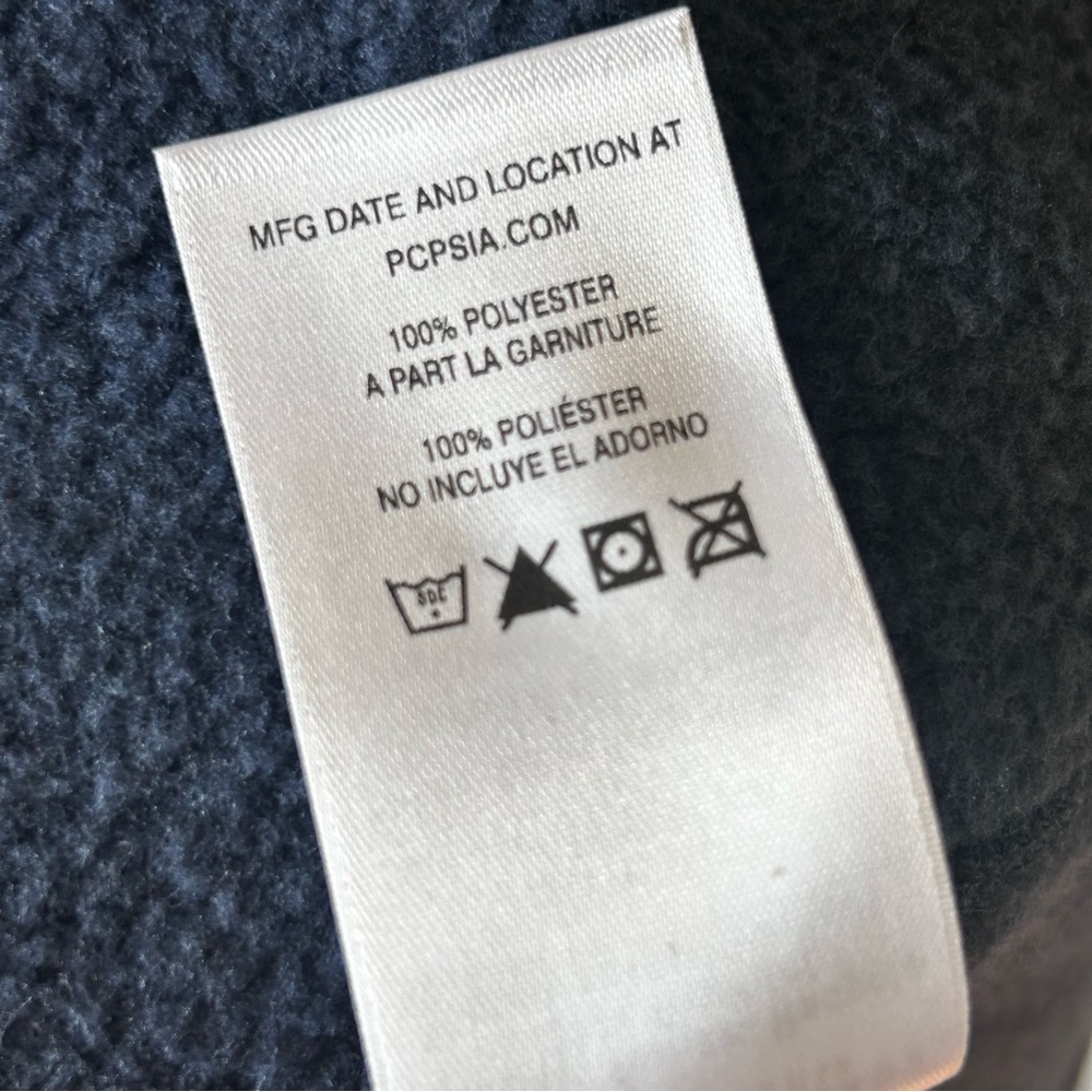 Patagonia Women Better Sweater Fleece Vest Navy Medium - Picture 5 of 6